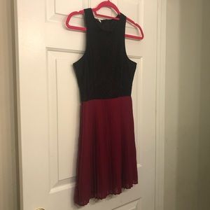 Socialite black / red cocktail dress size S